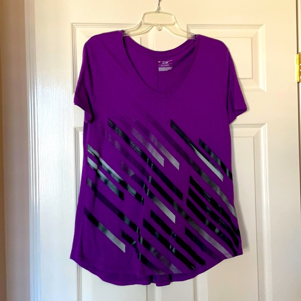 Tek Gear Dry Tek purple tee shirt